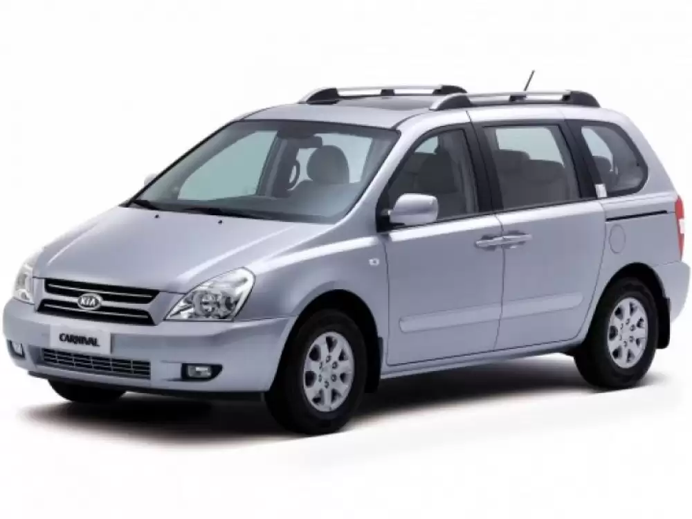 kia carnival 2006-2014 lyžiny